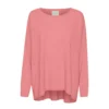 Part Two Round-neck Knitwear Pink - Elegant Dame Overdeler