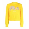Palm Angels Sweaters Yellow - Dame Overdeler Strikkejakker & Gensere