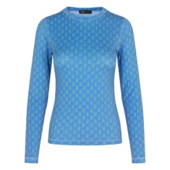 Stine Goya Juno Sweater Blue - Elegant strikkejakke for kvinner