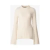 Dagmar Erina Jumper Beige - Elegant strikkejakke for kvinner