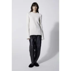 Dagmar Erina Jumper Beige - Elegant strikkejakke for kvinner -Dame-strikkegensere Salg unnamed file 1154