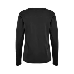 Part Two Sweater Black - Elegant Dameoverdeler i Strikk