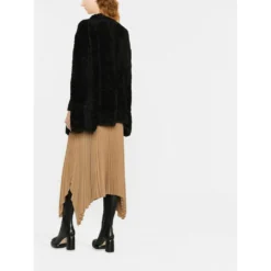 Stella McCartney Rundhalset strikkejakke i svart - Bærekraftig luksus -Dame-strikkegensere Salg unnamed file 1277