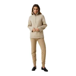 Lexington Madison Blend Half Zip Sweater Beige - Dame/Overdeler/Strikkejakker & -gensere -Dame-strikkegensere Salg unnamed file 1289