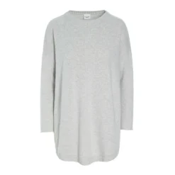 Bitte Kai Rand RUNDHALS STRIKKEGENSER Grå - Elegant og behagelig strikkeoverdel for damer