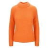IBEN Monty Sweater CRE Orange - Strikkejakke for kvinner