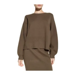 Gestuz TalliGZ Oversize Genser i Grønn - Strikkejakker & Gensere for Damer -Dame-strikkegensere Salg unnamed file 1446