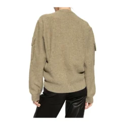 Lemaire Grønn Ullgenser - Premium kvalitet strikkejakke for damer -Dame-strikkegensere Salg unnamed file 1453