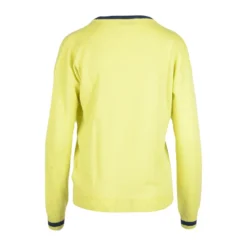 Ballantyne Dame Strikkegenser i Grønn - Elegant og Komfortabel