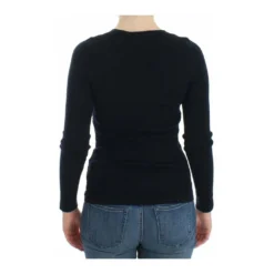 Ermanno Scervino Strikket Ull Stretch Genser i Blå - Elegant og Komfortabel -Dame-strikkegensere Salg unnamed file 1468