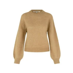 Second Female Brook Knit Drop Shoulder New Tobacco Brown Brown - Strikkejakke for Damer -Dame-strikkegensere Salg unnamed file 1474