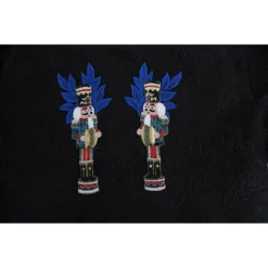 Dolce & Gabbana Fairy Tale Brokade Zipper Sweater i Svart - Elegant Strikkejakke for Kvinner -Dame-strikkegensere Salg unnamed file 1500