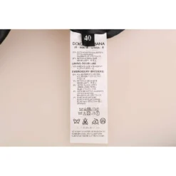 Dolce & Gabbana Fairy Tale Brokade Zipper Sweater i Svart - Elegant Strikkejakke for Kvinner -Dame-strikkegensere Salg unnamed file 1501