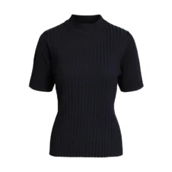 Signature Gensertopp Black - Elegant strikkejakke for damer