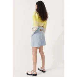 Baum Und Pferdgarten Rundhalset Genser i Ull - Gul -Dame-strikkegensere Salg unnamed file 1531