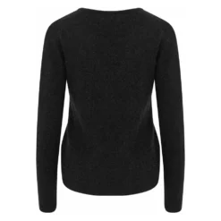 InWear Tia V-neck Pullover - Blå Strikkegenser for Dame