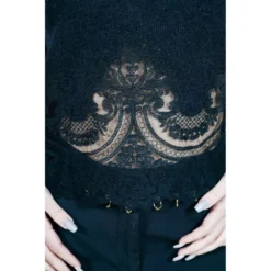 Manila Grace Genser Black - Elegant strikket genser for damer -Dame-strikkegensere Salg unnamed file 1570