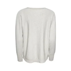 2-Biz Anjas - Beige Strikkegenser for Damer | Elegant og Komfortabel