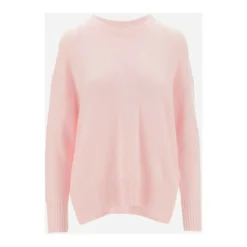 Allude Rundhalset Strikkegenser i Rosa - Elegant og Komfortabel Dameoverdel -Dame-strikkegensere Salg unnamed file 1604