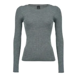 PINKO TERLANER COSTINA Skjorte i Grå - Elegant og Stilfull Dameoverdel