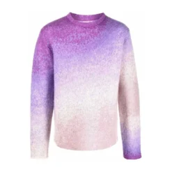 ERL Rundhalset strikkeplagg i lilla - Elegant og behagelig damegenser