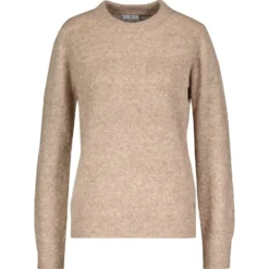 Urban Pioneers Kimberly Sweater Overdeler Beige - Strikkejakke for Damer