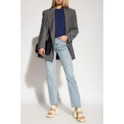 A.P.C. Ullgenser i Blå - Høy kvalitet strikkejakke for damer -Dame-strikkegensere Salg unnamed file 1670