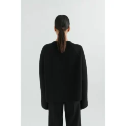 Axel Arigato Awe Pullover Black - Premium Strikkejakke for Dame