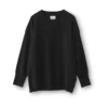 Norr Sweatshirt Black - Strikkejakke for Dame