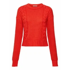 Esprit Knit Jumper 082EE1I325 - Rød Strikkegenser for Damer
