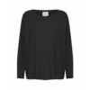 Part Two Round-neck Knitwear Black - Elegant Dame Strikkegenser