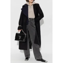 Ami Paris Ullgenser med Krage - Beige | Elegant og Komfortabel Dameoverdel -Dame-strikkegensere Salg unnamed file 1819