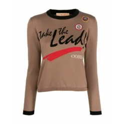 Cormio Brun Rundhalset Strikkegenser - Elegant og Komfortabel Dameoverdel