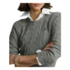 Ralph Lauren Crewneck Sweater Grå - Strikkejakker & Gensere for Damer