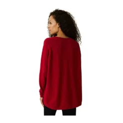 Lexington Lea Sweater Red - Dame Overdeler Strikkejakke -Dame-strikkegensere Salg unnamed file 1947