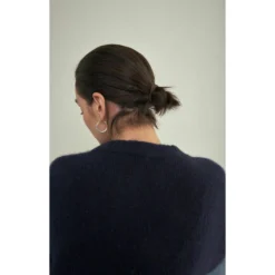 Navy American Vintage East Button Jumper - Blå strikkejakke for damer -Dame-strikkegensere Salg unnamed file 2011