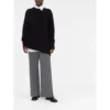 Maison Margiela Knitwear Black - Elegant Dame Overdeler i Strikk