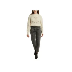 IRO Quane Openwork Sweater White - Elegant Strikkejakke for Damer -Dame-strikkegensere Salg unnamed file 207