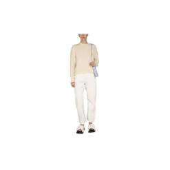 Jil Sander Beige Knappeskjorte for Damer - Elegant Overdel