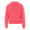 PINKO Ull Pullover - Crew Neck Rosa | Dame Overdeler