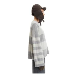 Samsøe Samsøe NOLA Gray Strikkegenser for Dame - Elegant og Komfortabel