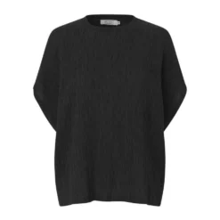 Masai Knitwear Black - Elegant Strikkejakke for Damer