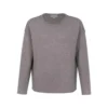 Close To My Heart Lennon Linen Sweater Gray - Elegant Strikkejakke for Damer
