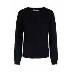 Arnie Says Fiona Sweater Black - Elegant Dameoverdel i Strikk