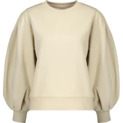 Urban Pioneers Vanna Sweater Topper Grå - Strikkejakke for Damer