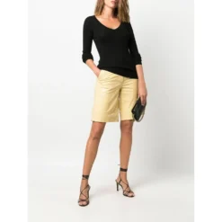 P.A.R.O.S.H. Sweater Black - Elegant Strikkejakke for Damer