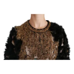 Dolce & Gabbana Rabbit Fur Ullgenser Black - Elegant Strikkegenser for Damer -Dame-strikkegensere Salg unnamed file 229