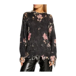 R13 Sweater Black - Elegant Strikkegenser for Damer -Dame-strikkegensere Salg unnamed file 2291