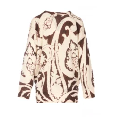 Etro Rundhalset Genser i Beige - Elegant Strikkejakke for Damer -Dame-strikkegensere Salg unnamed file 2317