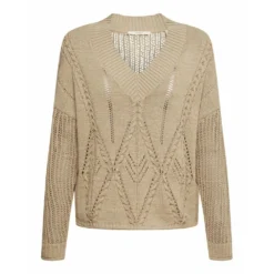 Esprit Rød Strikkegenser for Damer - Myk og Stilfull Overdel -Dame-strikkegensere Salg unnamed file 235